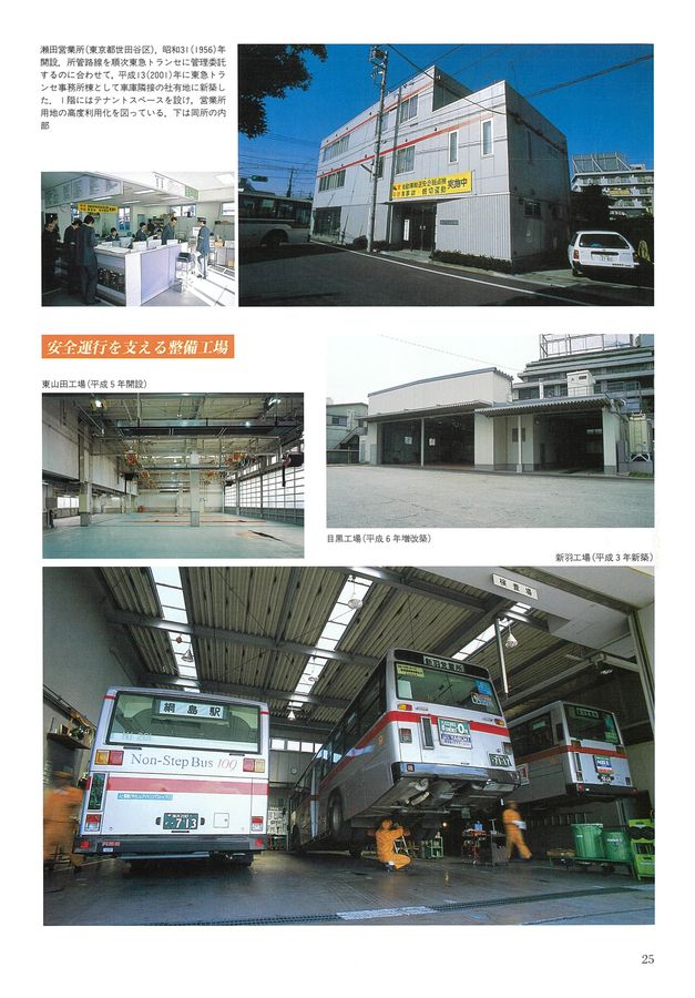 東急バス 10周年記念誌
