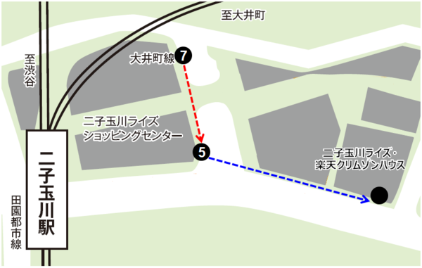 二子玉川 玉11系統の乗り場変更 バス停廃止および運行時刻の変更について お知らせ 東急バス