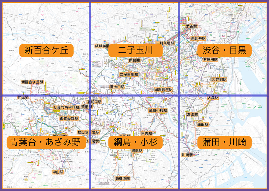 図 路線 東急 バス