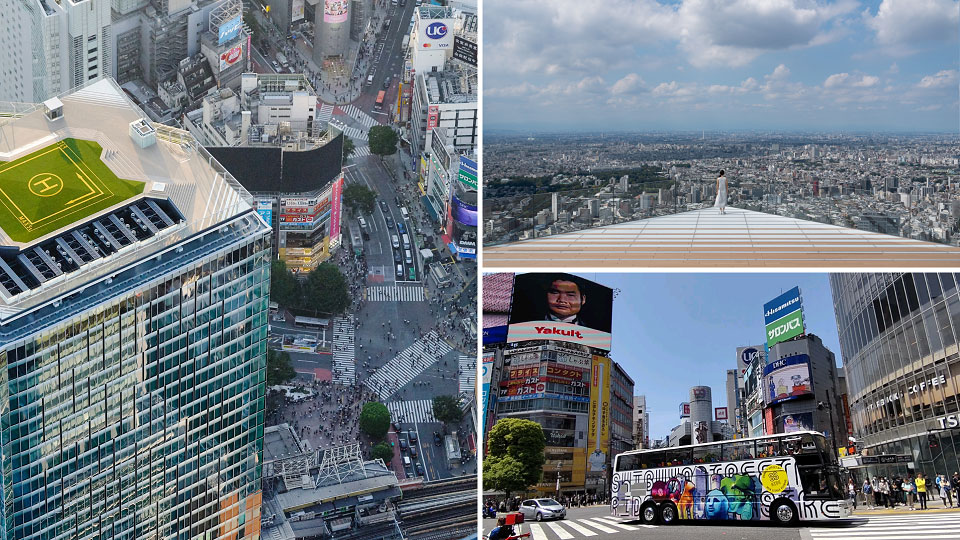 Discount package! SHIBUYA SKY Combo Ticket SHIBUYA STREET RIDE